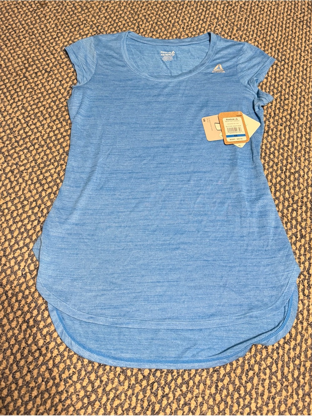 Reebok Light Blue Women’s Short-Sleeve Active Tee